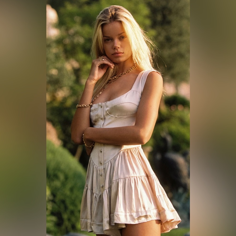 Vanessa Mooney Cream Dress